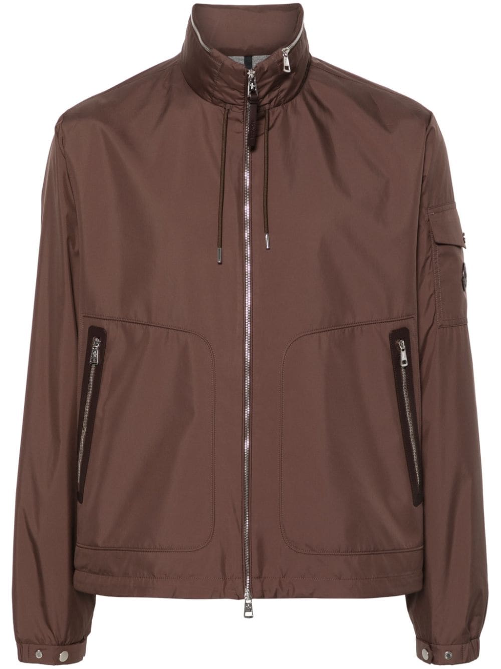 Moncler Ischiator water-repellent jacket - Brown von Moncler