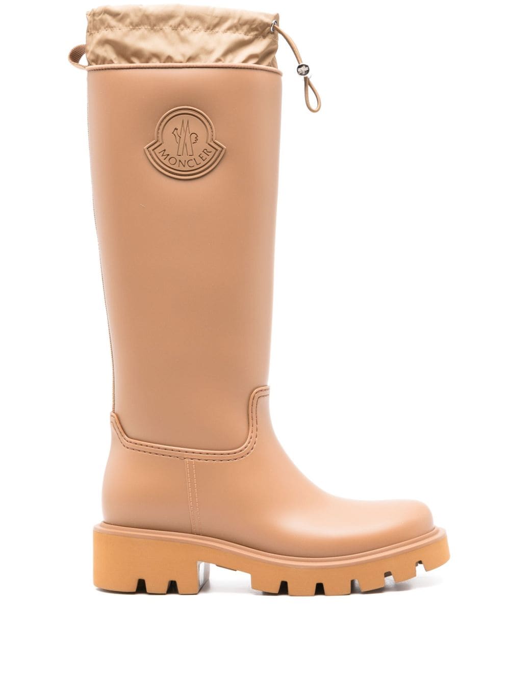 Moncler Kickstream waterproof knee-high boots - Brown von Moncler