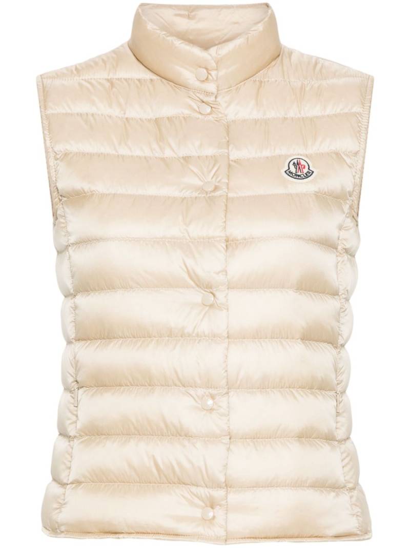 Moncler Liane down gilet - Neutrals von Moncler