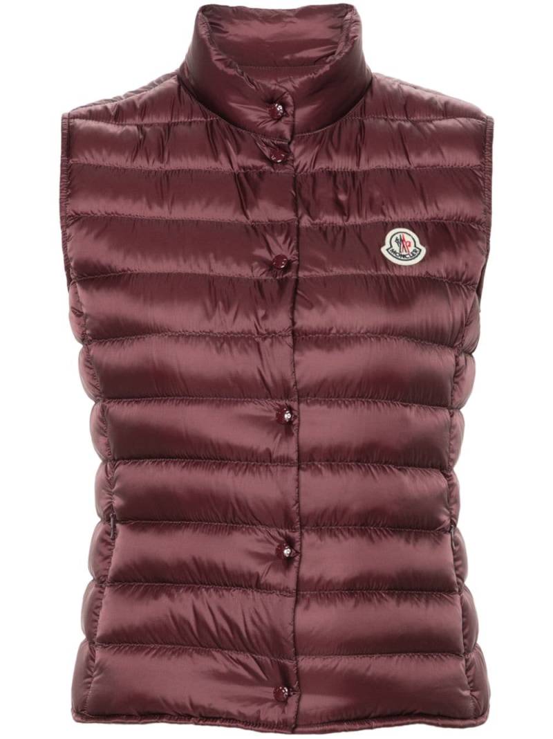 Moncler Liane padded gilet - Red von Moncler