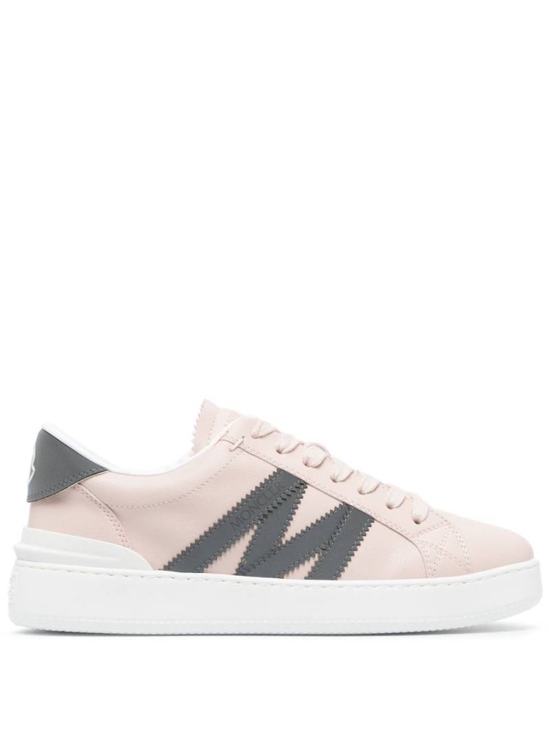 Moncler Monaco M low-top sneakers - Pink von Moncler