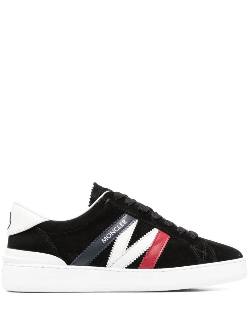 Moncler Monaco low-top sneakers - Black von Moncler