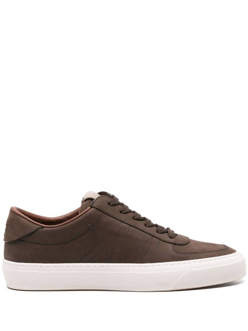 Moncler Monclub nubuck sneakers - Brown von Moncler