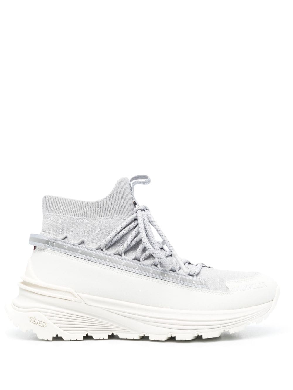 Moncler Monte runner lace-up sneakers - Silver von Moncler