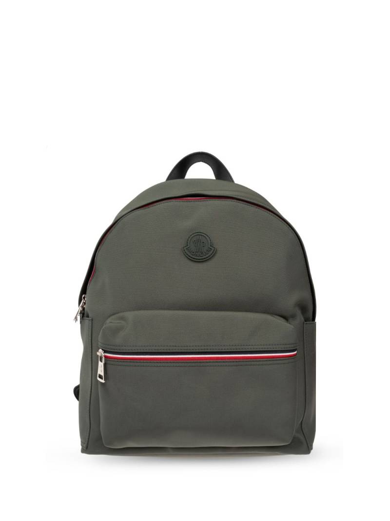 Moncler New Pierrick striped backpack - Green von Moncler