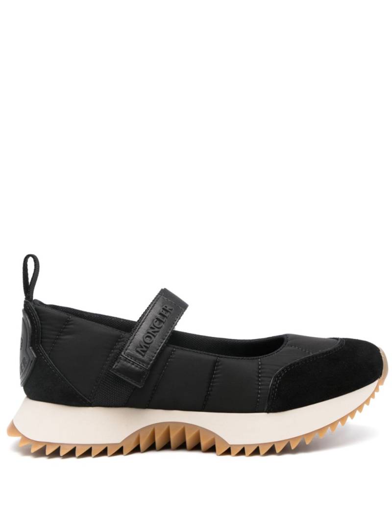 Moncler Pacey Ballet quilted sneakers - Black von Moncler