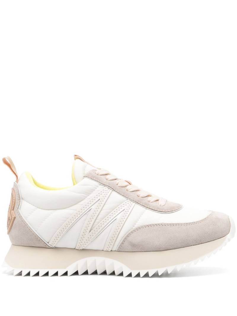 Moncler Pacey panelled sneakers - White von Moncler