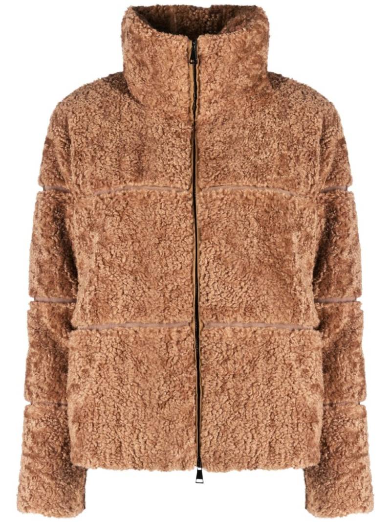 Moncler Segura sherpa-fleece jacket - Brown von Moncler