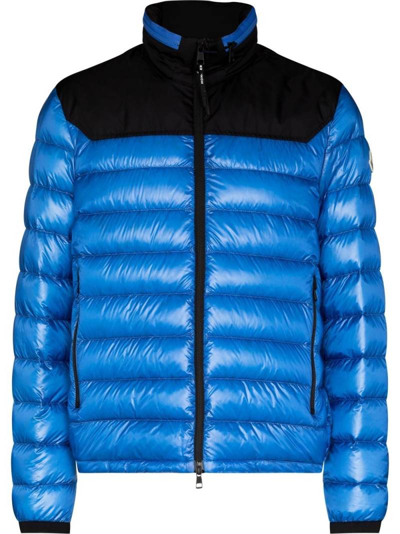 Moncler Silvere high-neck puffer jacket - Blue von Moncler