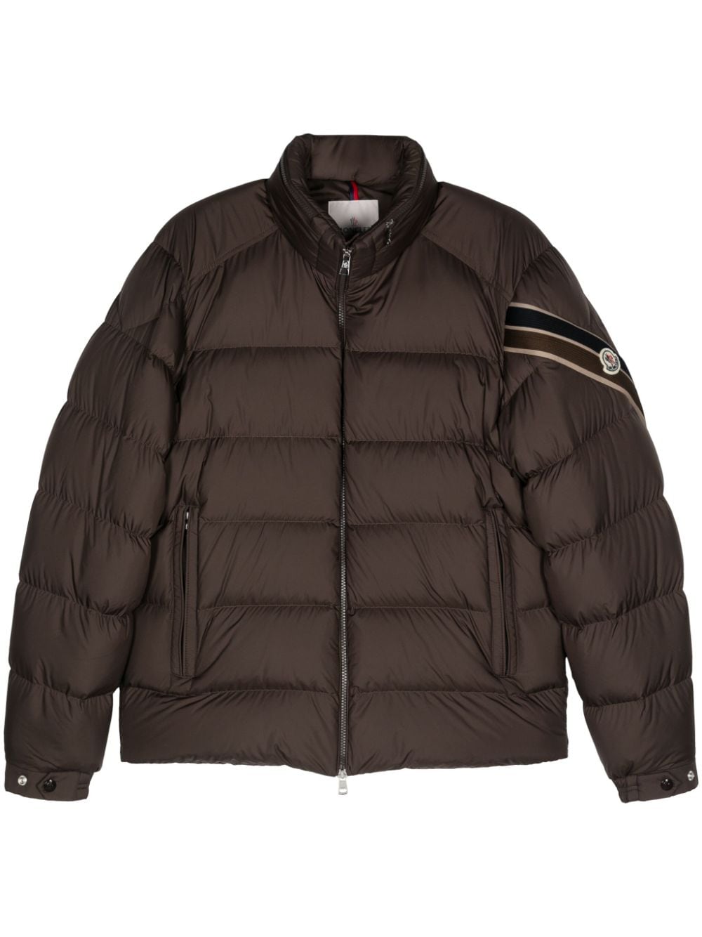 Moncler Solayan padded jackets - Brown von Moncler