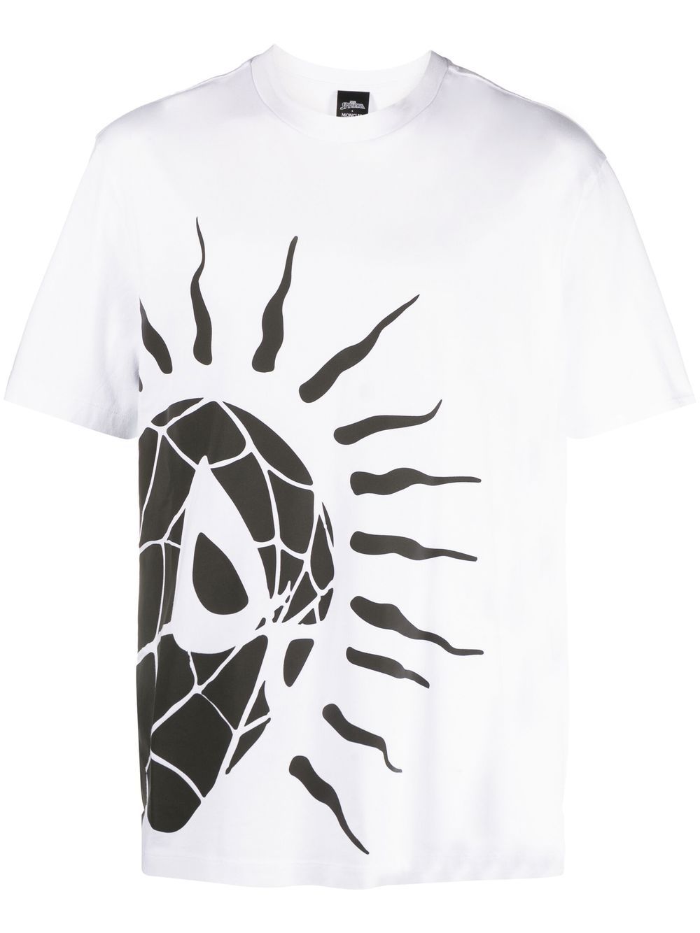 Moncler Spider-Man print round-neck T-shirt - White von Moncler