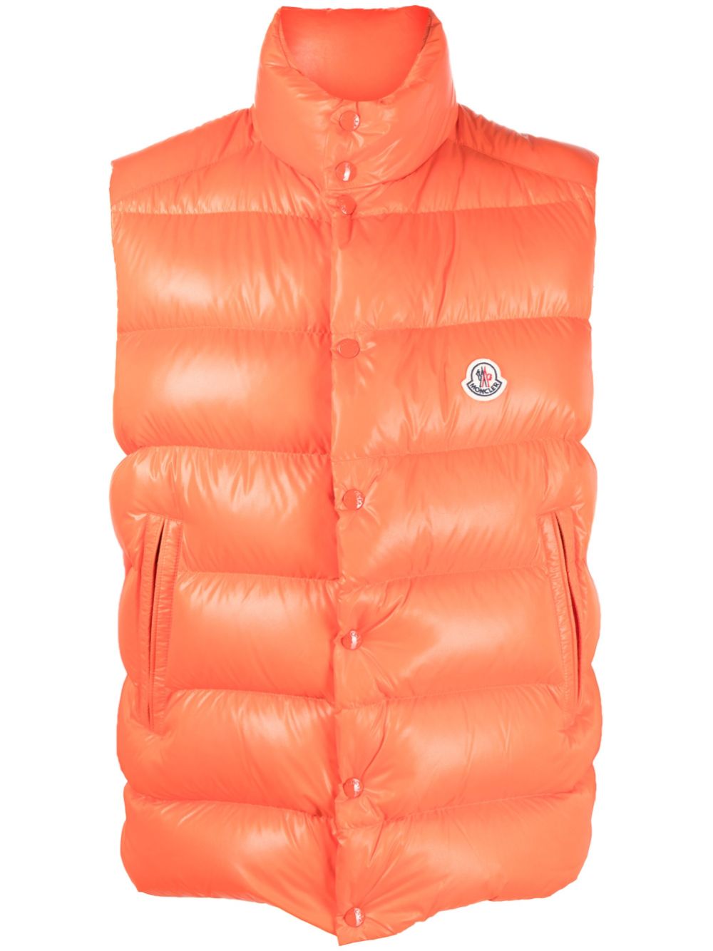 Moncler Tibb padded gillet - Orange von Moncler