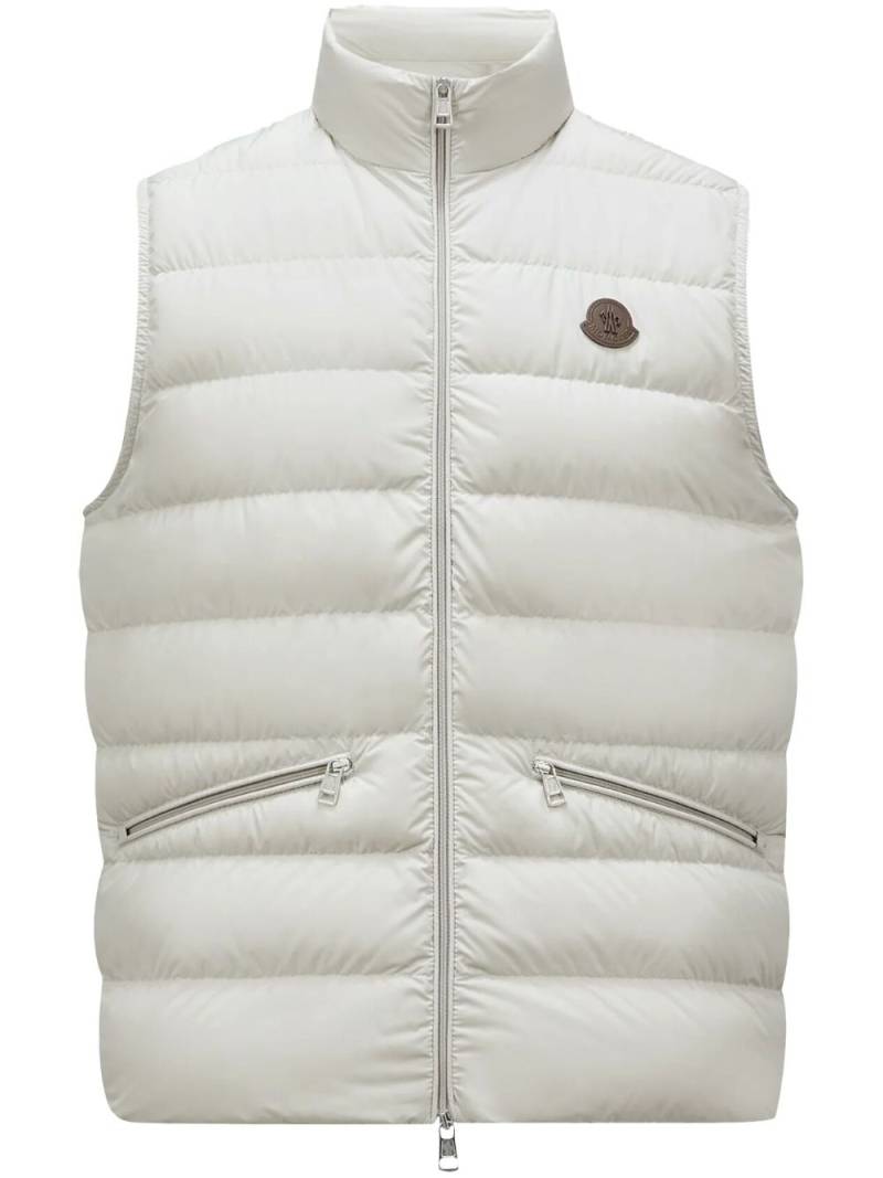 Moncler Treompan gilet - White von Moncler