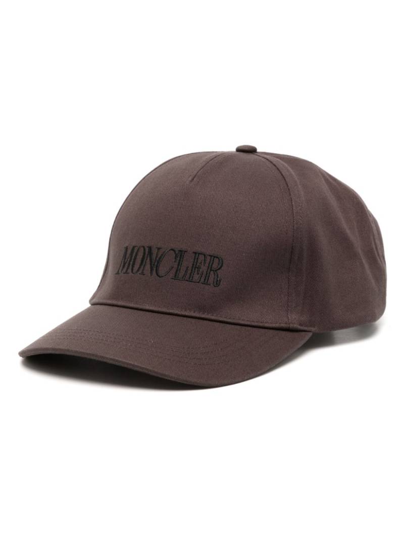 Moncler baseball cap - Brown von Moncler