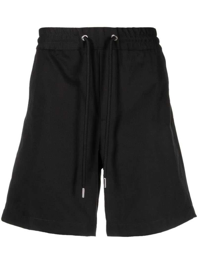 Moncler drawstring-waist shorts - Black von Moncler