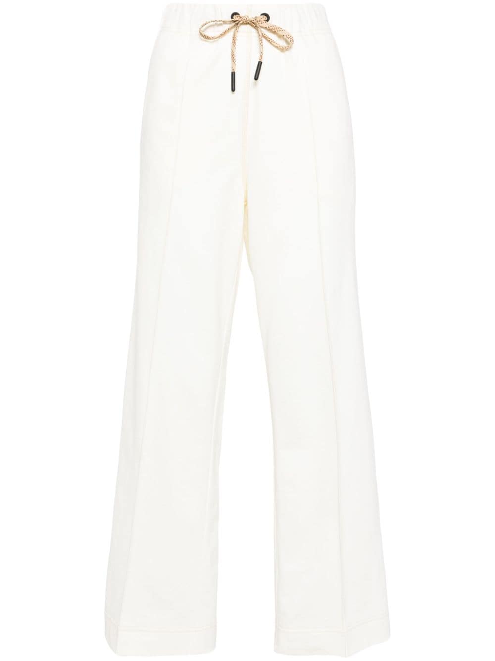 Moncler Grenoble elasticated-waist cotton track pants - Neutrals von Moncler Grenoble