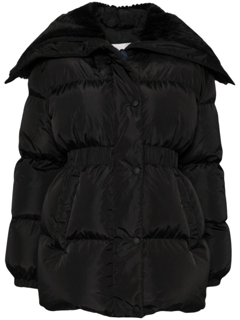 Moncler goose down puffer jacket - Black von Moncler