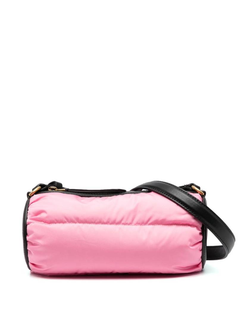 Moncler logo padded shoulder bag - Pink von Moncler