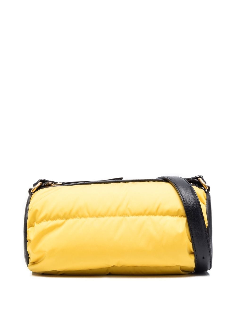 Moncler logo padded shoulder bag - Yellow von Moncler