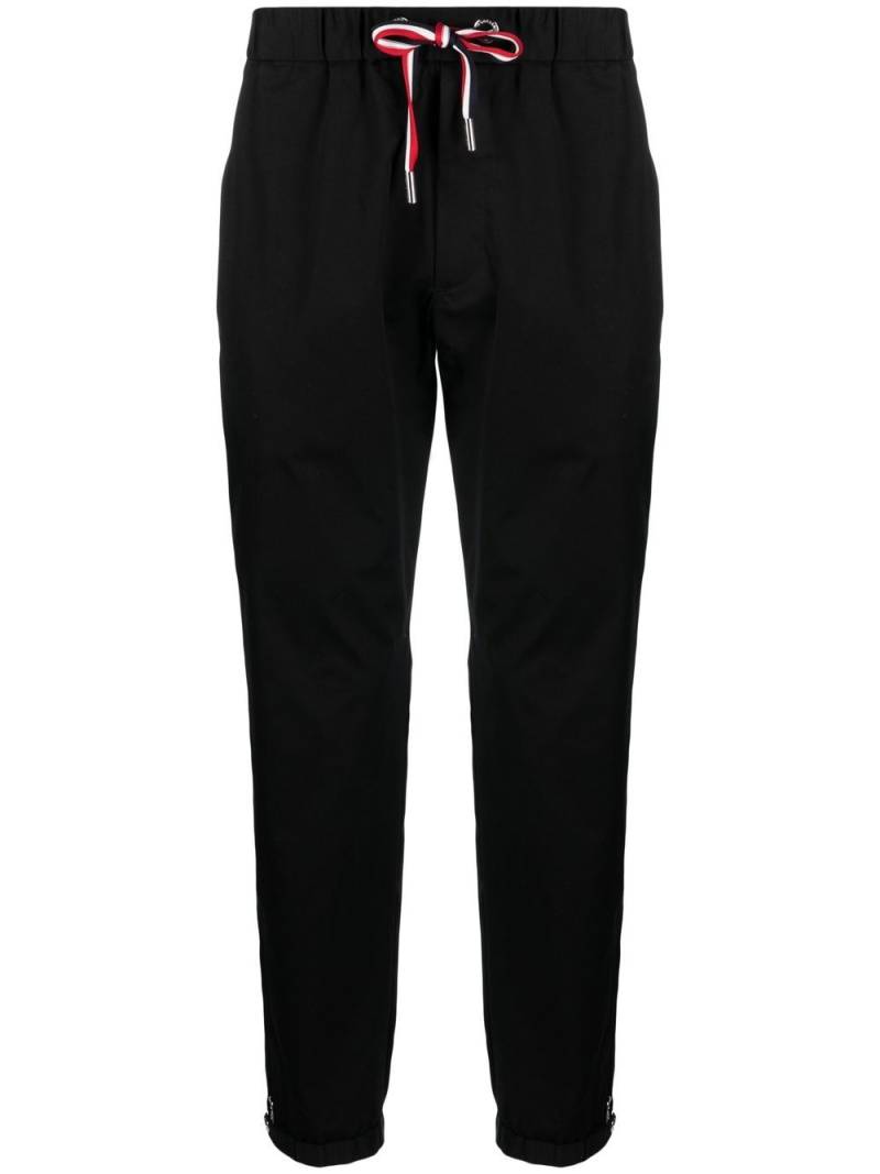 Moncler logo-patch track pants - Black von Moncler