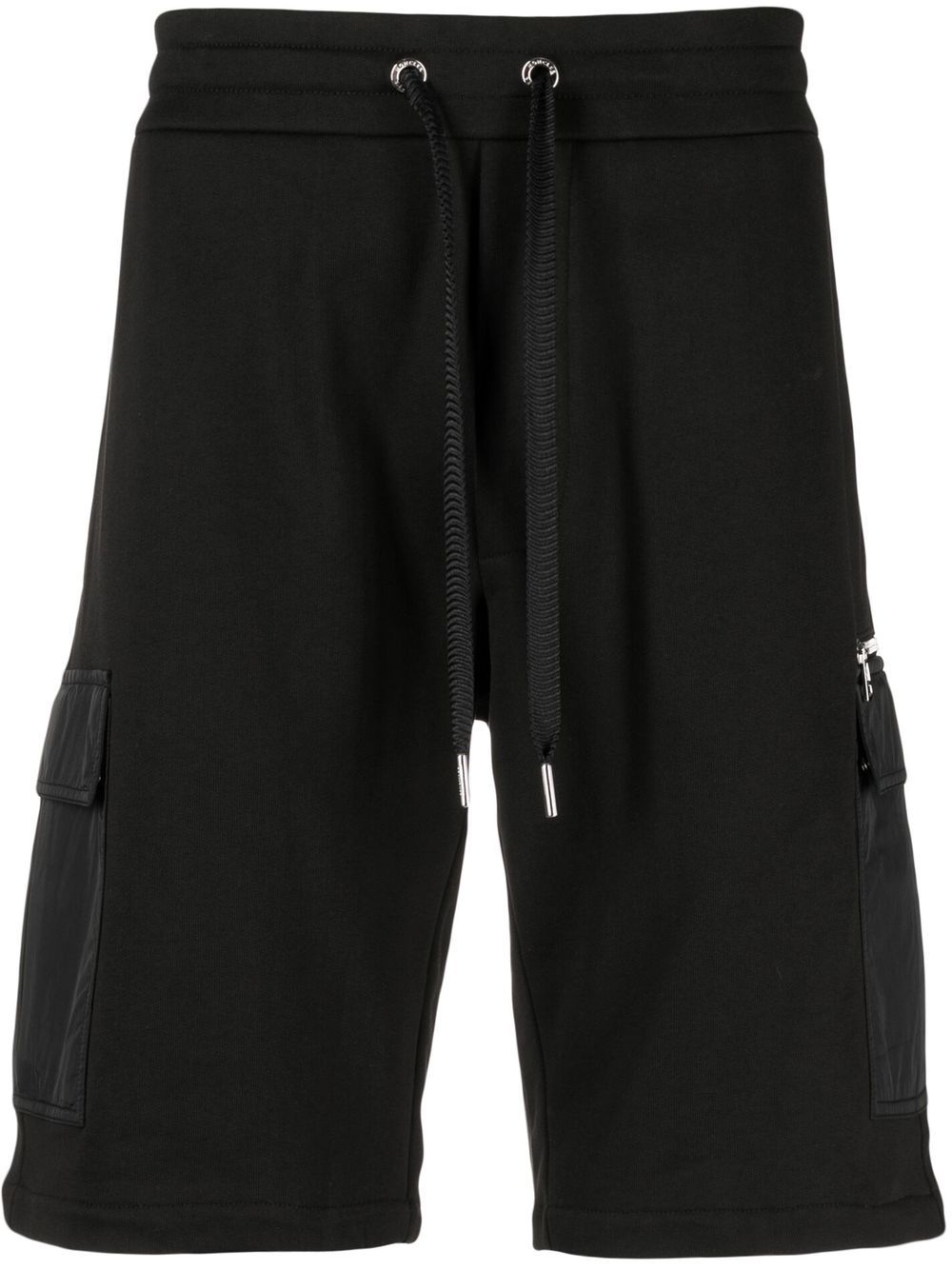 Moncler logo-patch track shorts - Black von Moncler