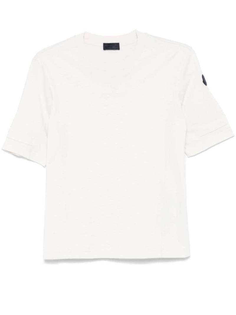 Moncler logo-print T-shirt - White von Moncler