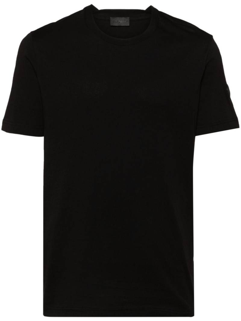 Moncler logo-print cotton T-shirt - Black von Moncler