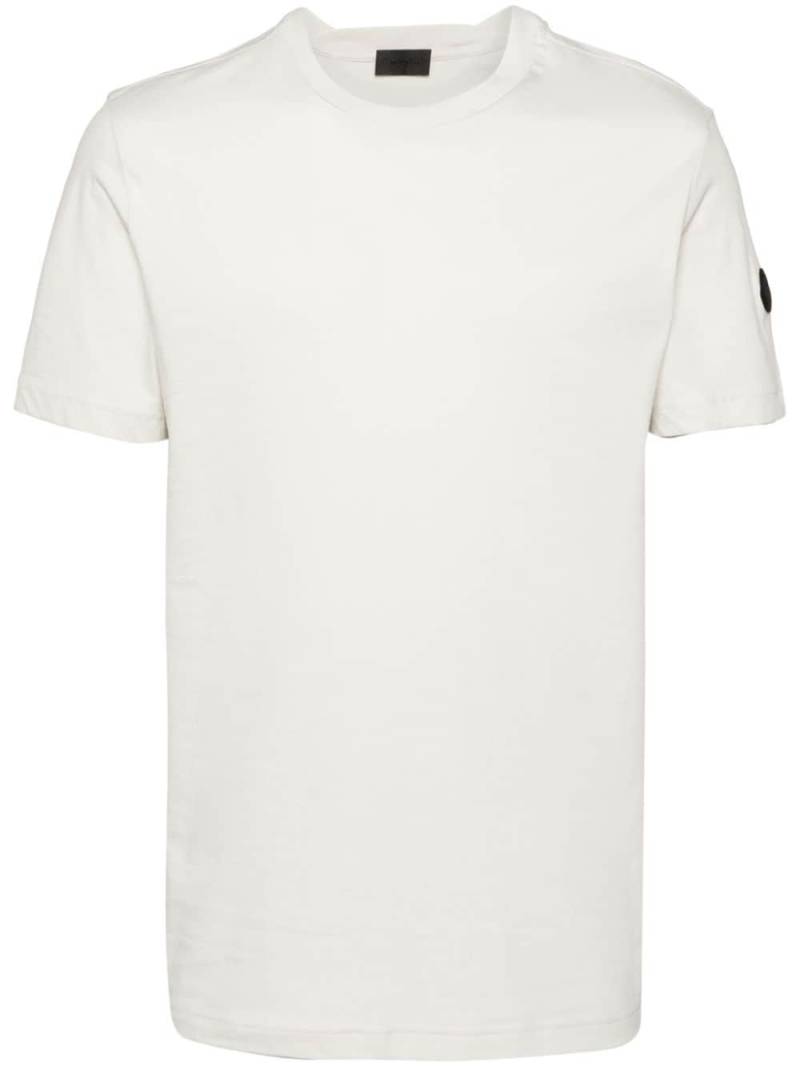 Moncler logo-print cotton T-shirt - Grey von Moncler