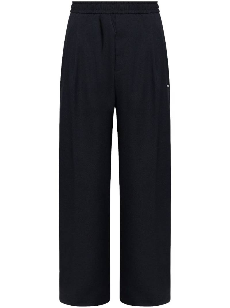 Moncler loose-leg trousers - Black von Moncler