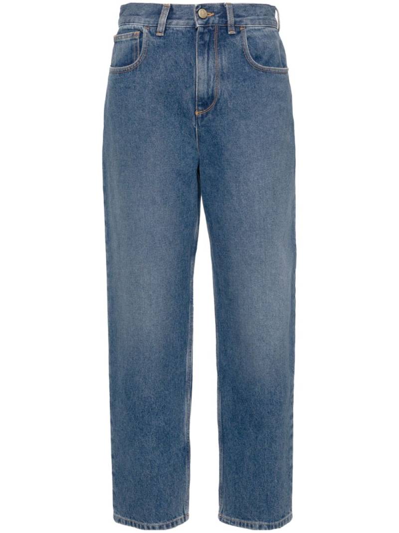 Moncler mid-rise straight jeans - Blue von Moncler