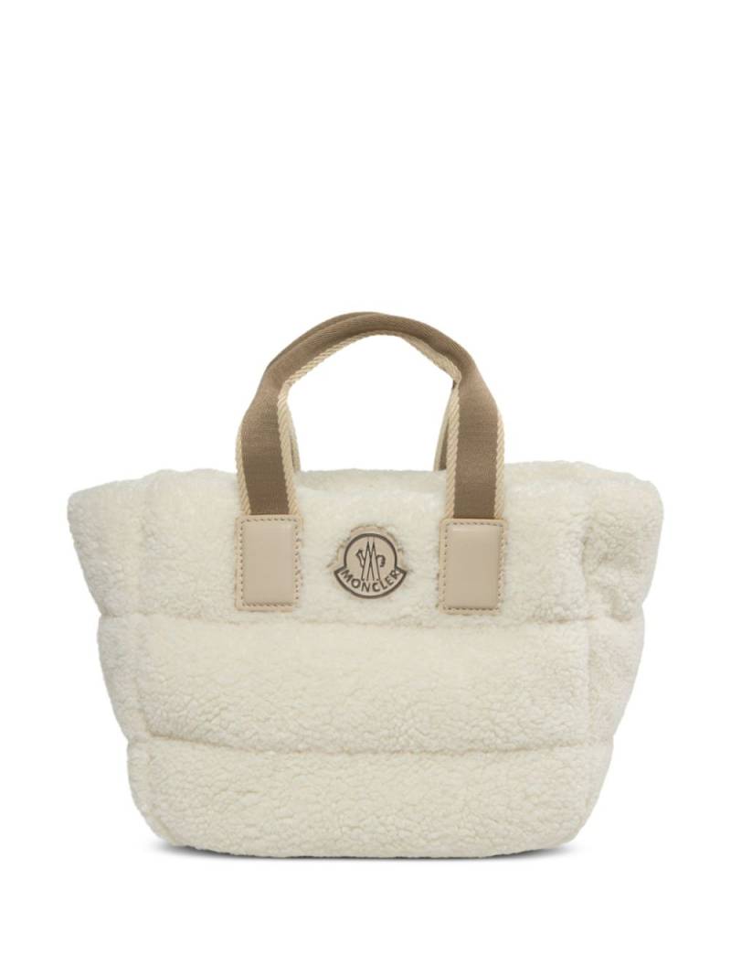 Moncler mini Caradoc cross body bag - White von Moncler