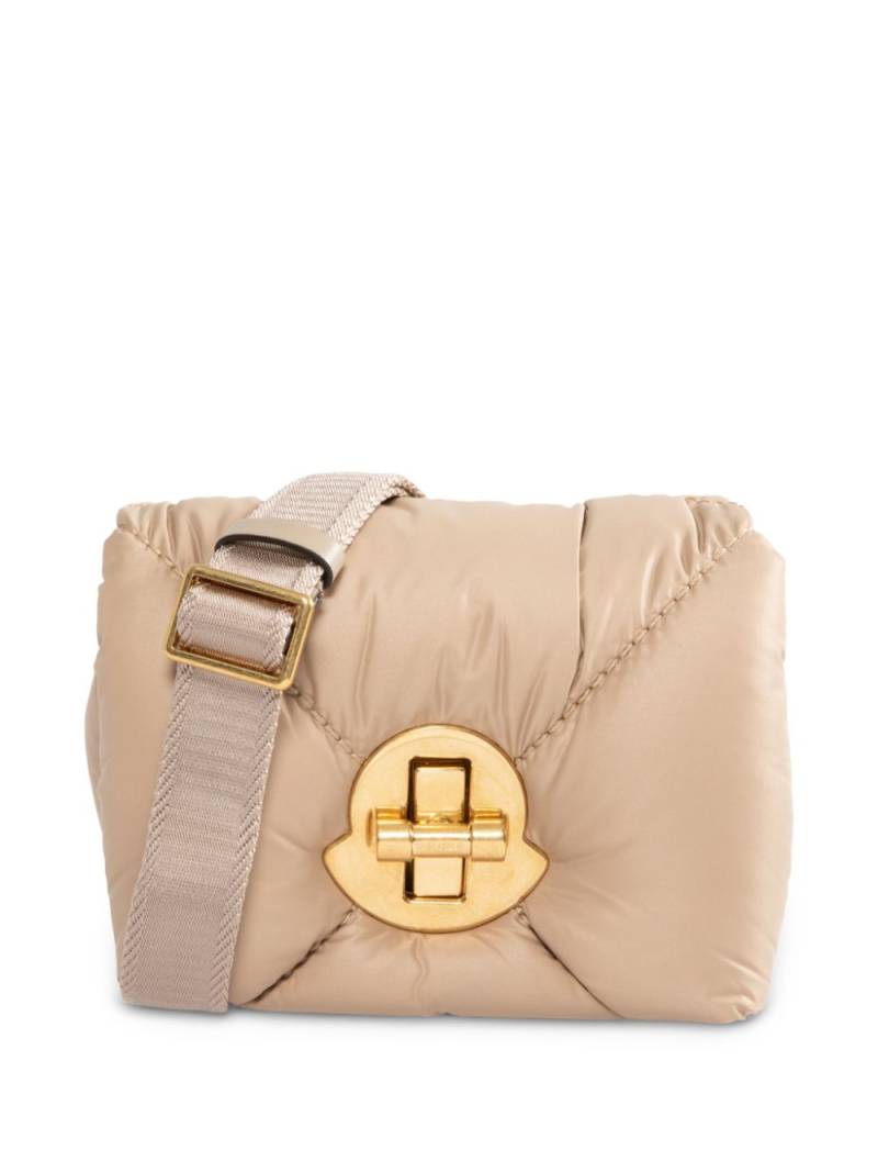 Moncler mini Puf crossbody bag - Neutrals von Moncler