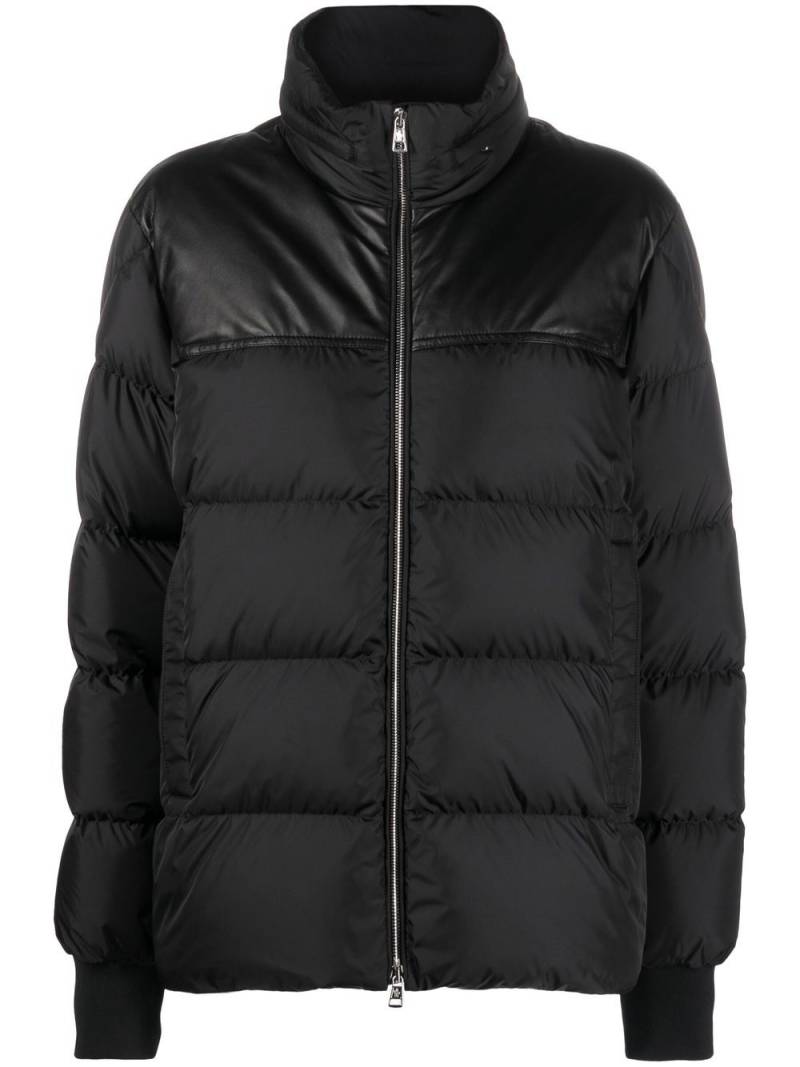 Moncler padded short jacket - Black von Moncler