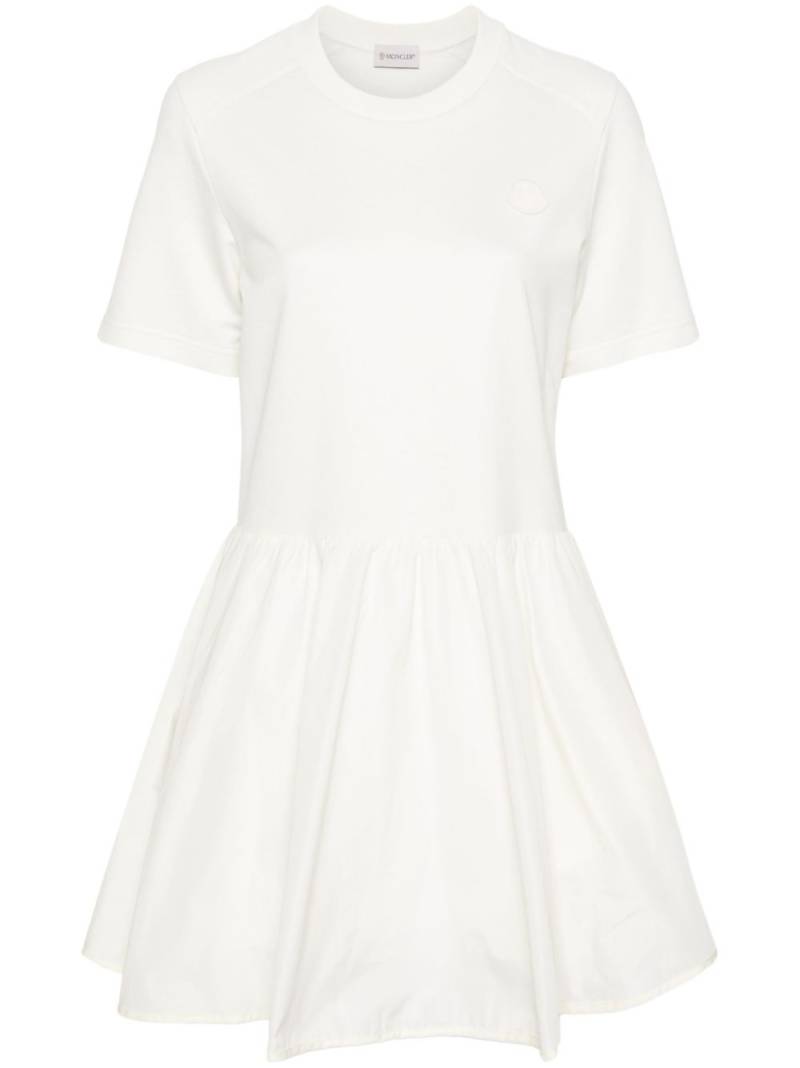 Moncler panelled-design dress - Neutrals von Moncler