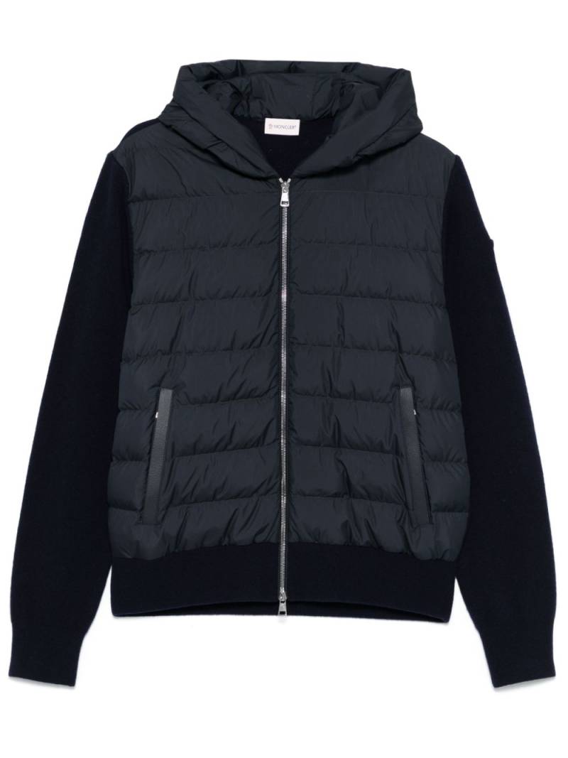 Moncler panelled jacket - Blue von Moncler