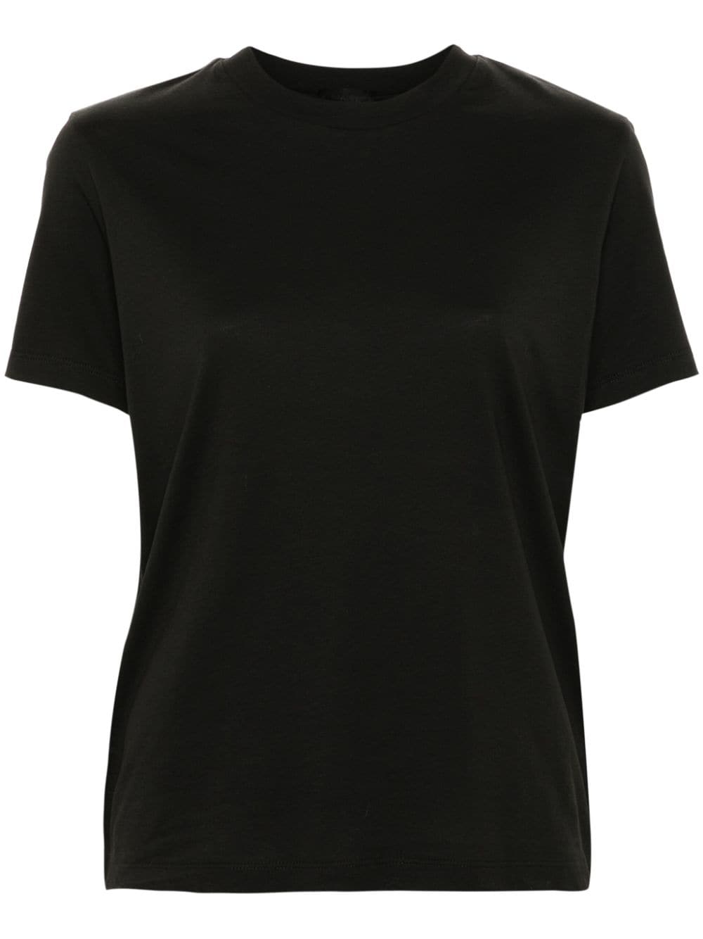 Moncler pleated T-shirt - Black von Moncler