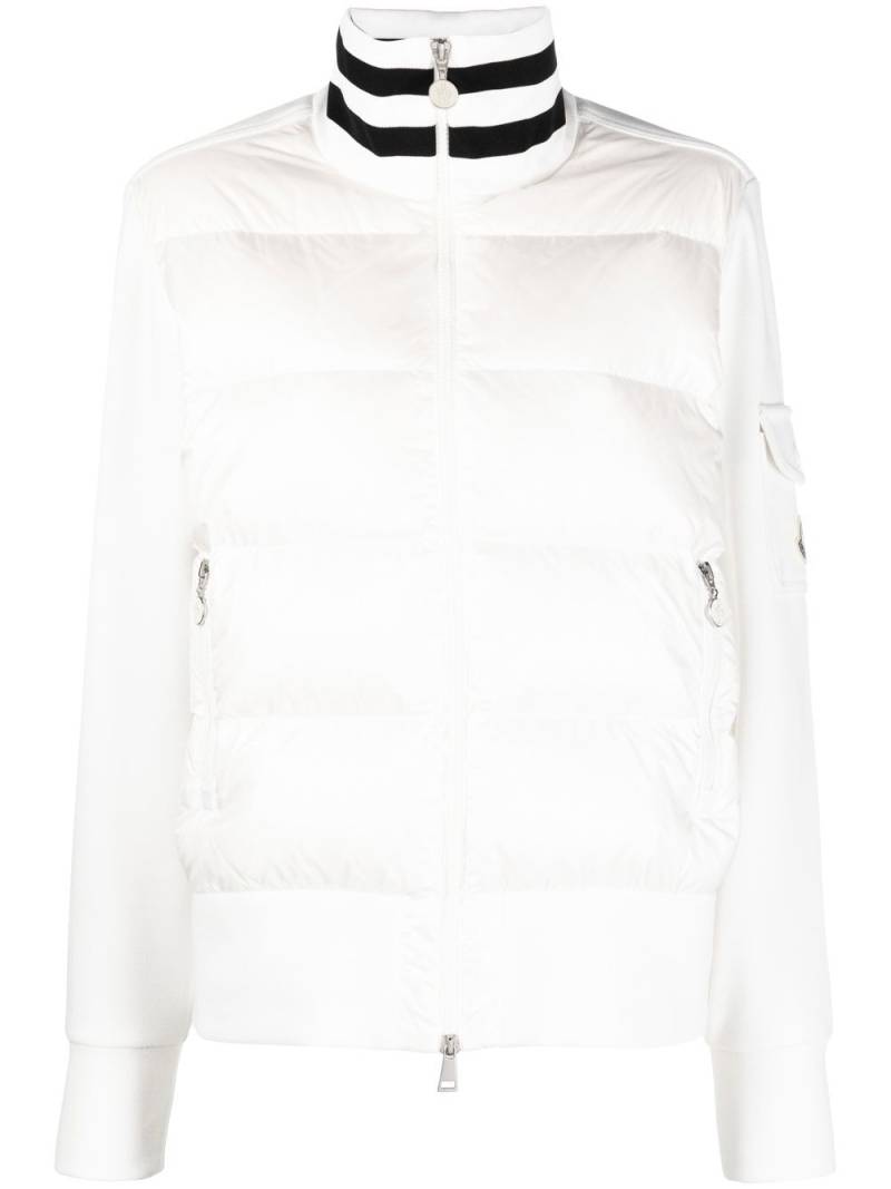 Moncler quilted padded jacket - White von Moncler