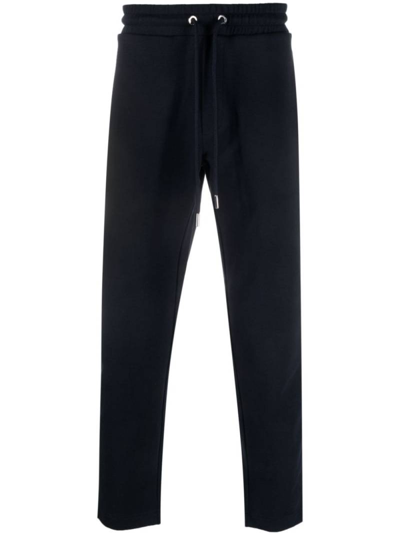 Moncler rear logo-patch track pants - Blue von Moncler