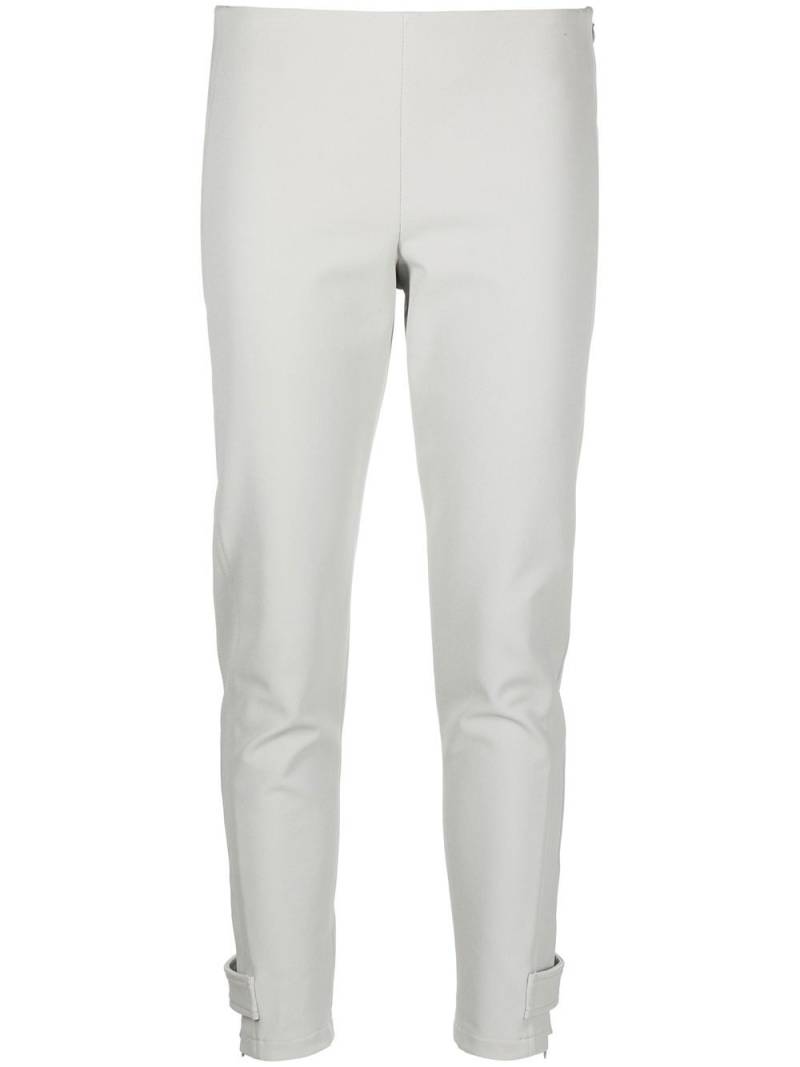 Moncler slim-cut leg trousers - Grey von Moncler