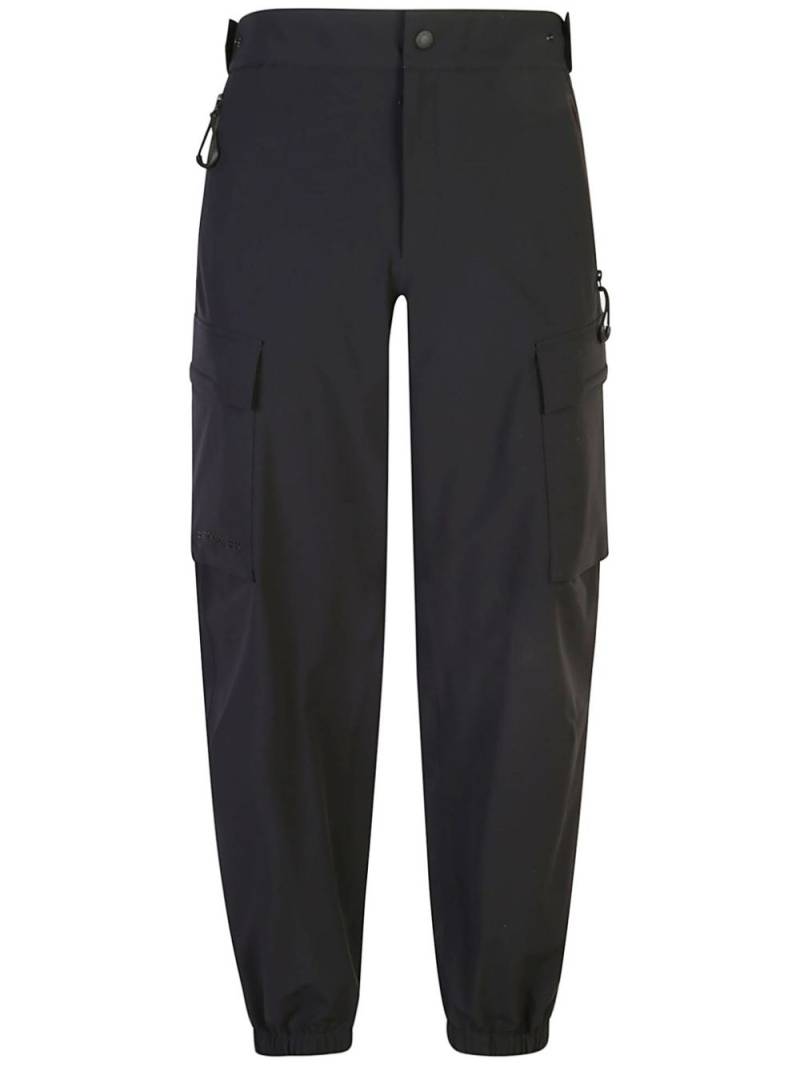 Moncler straight-leg cargo track pants - Black von Moncler