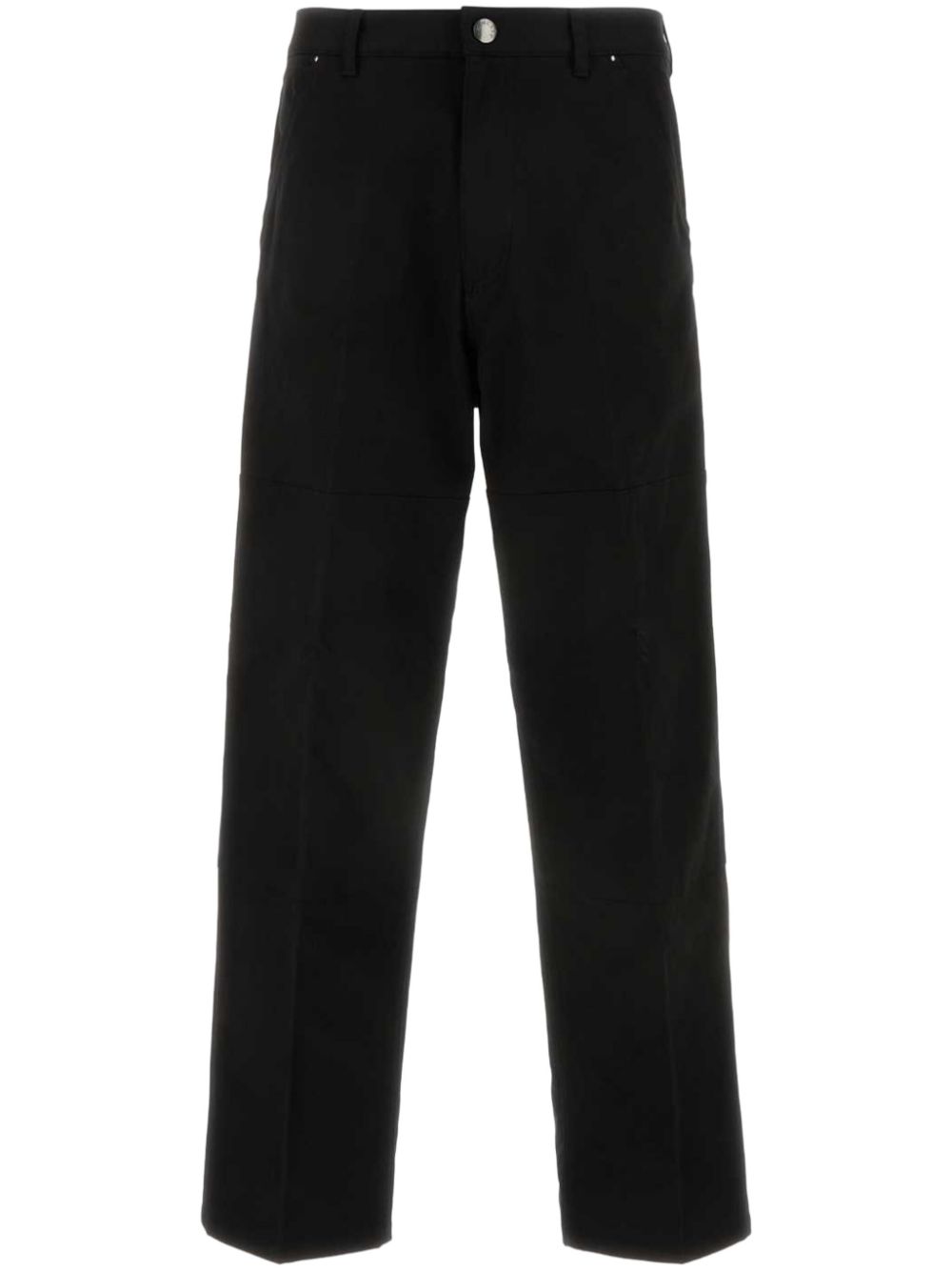 Moncler stretch-cotton pants - Black von Moncler