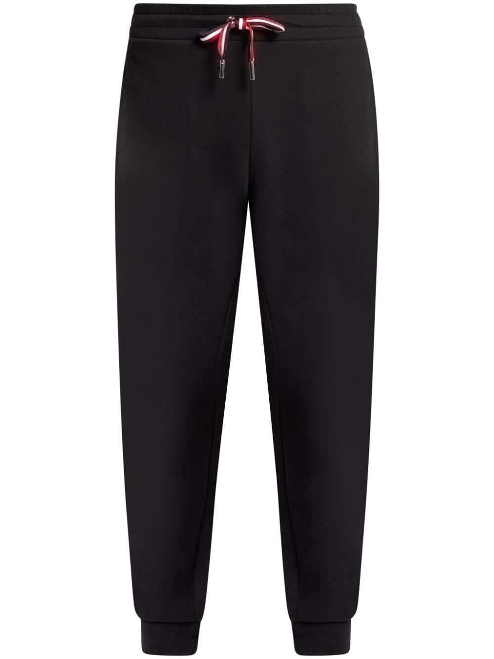 Moncler tapered-leg cotton track pants - Black von Moncler