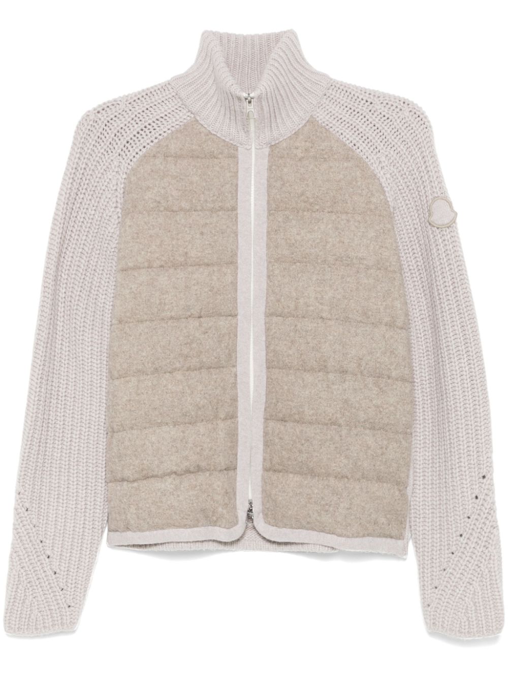 Moncler tricot cardigan - Neutrals von Moncler