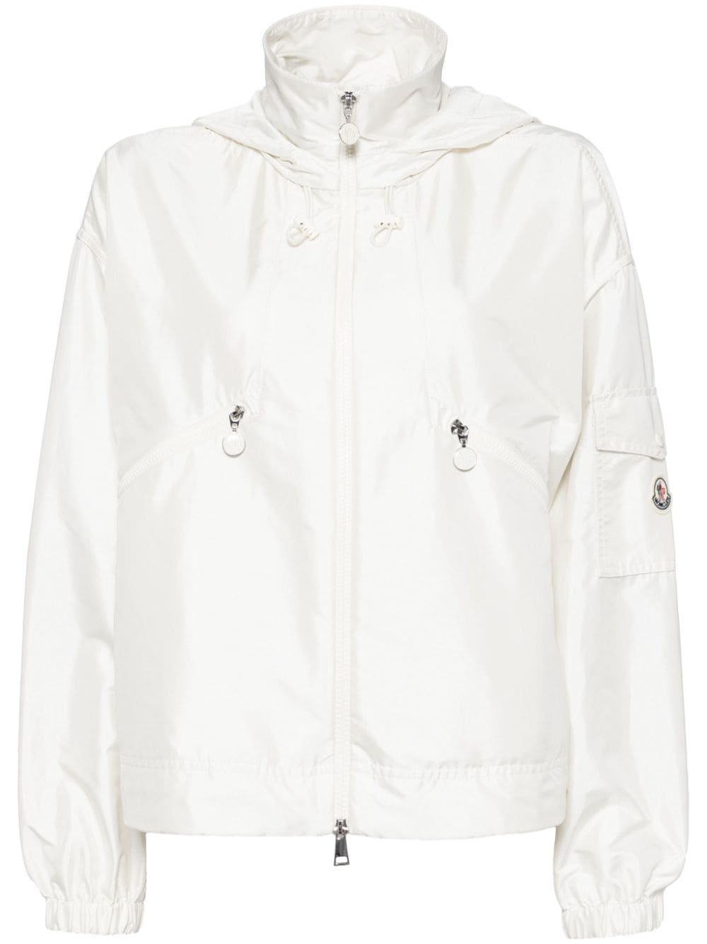 Moncler two-way zip fastening jacket - White von Moncler