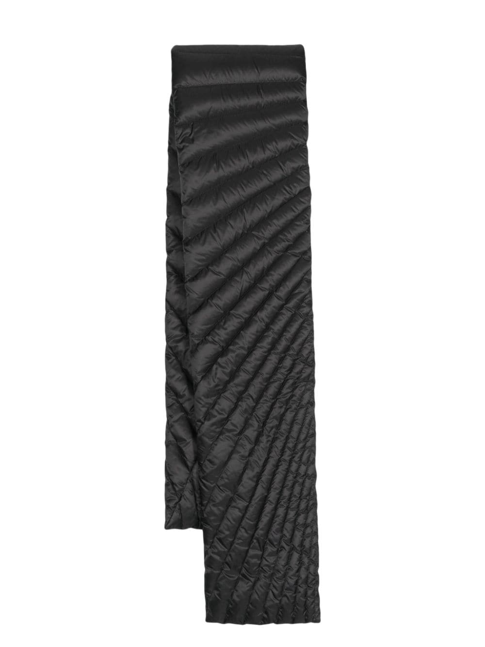 Moncler x Rick Owens quilt-padded scarf - Black von Moncler