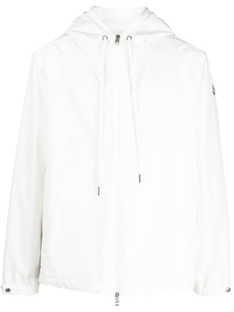 Moncler zip-fastening hooded jacket - White von Moncler