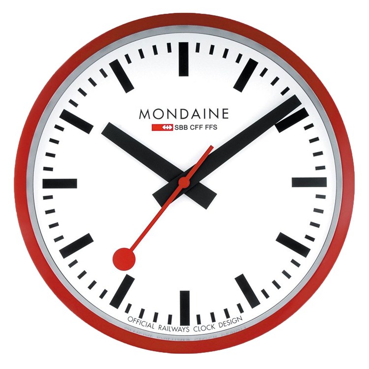 Mondaine SBB A990.CLOCK.11SBC Clocks von Mondaine