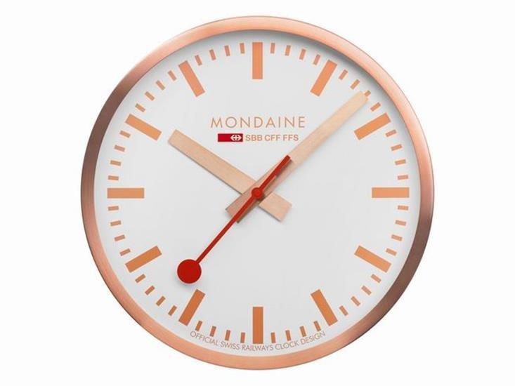 Sbb A995.clock.17sbk Clocks 40cm Wand Herren  ONE SIZE von Mondaine