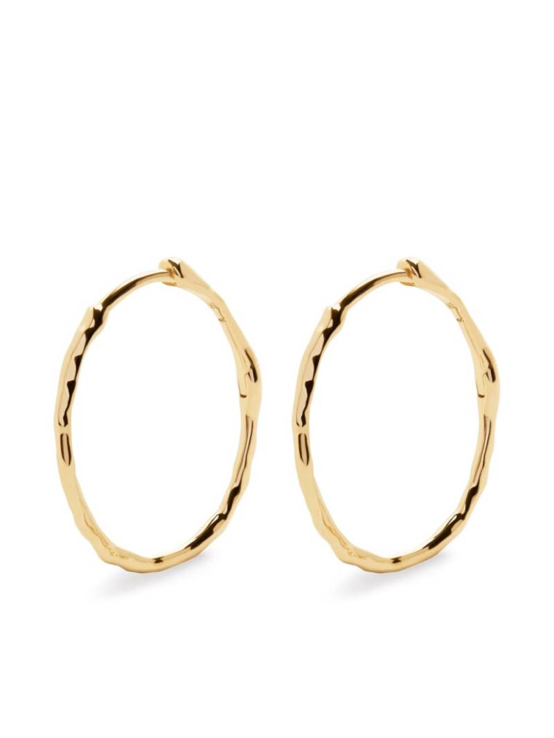 Monica Vinader 14kt yellow gold Medium Siren Muse earrings von Monica Vinader