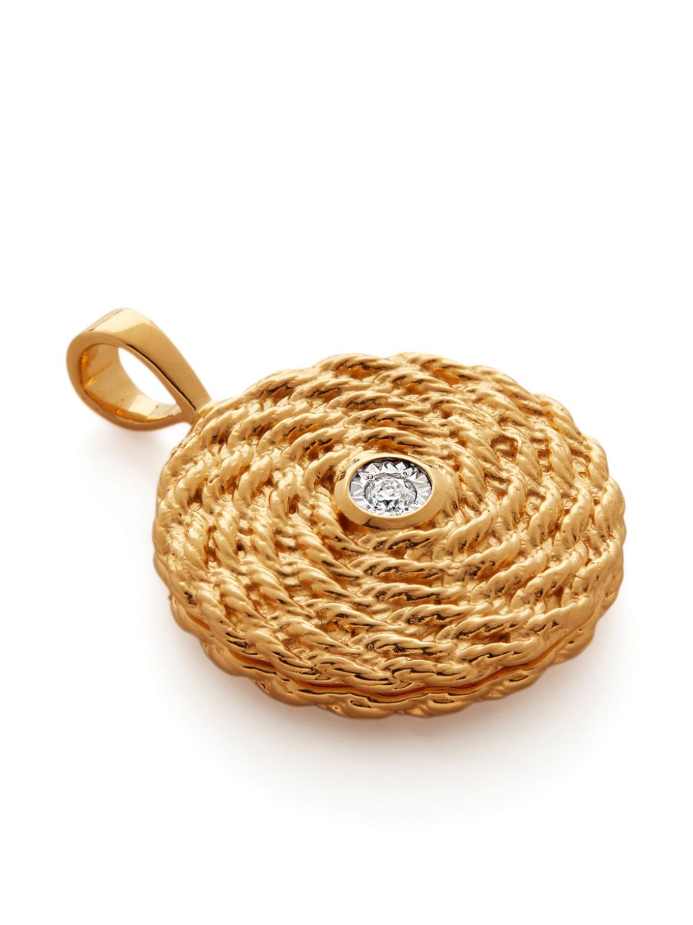 Monica Vinader Corda charm - Gold von Monica Vinader